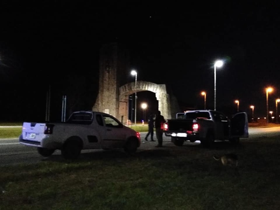 Cazadores rompieron la cuarentena y salieron del ECAS con animales agonizando