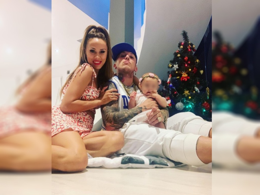 El Polaco y Barby Silenzi se mostraron muy unidos y publicaron fotos disfrutando de la Navidad
