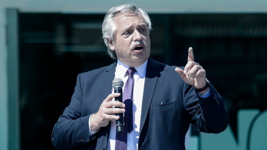 Alberto Fernández, en Bariloche: ”Nada más quiero en el mundo que ser el Presidente que una a los argentinos”
