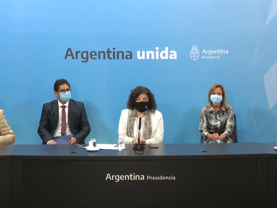 Carla Vizzotti, en conferencia: ”La segunda ola es una posibilidad concreta, por lo que queremos minimizar el impacto”
