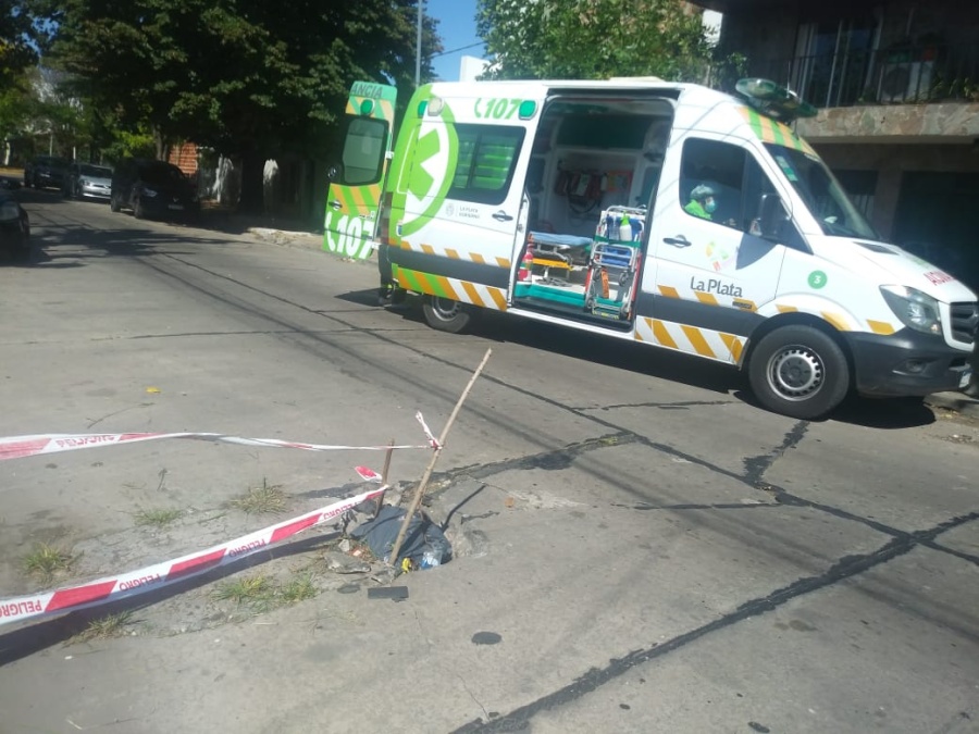 Una persona debió ser atendida por el SAME tras un accidente por culpa de un pozo: ”¿Para cuándo una solución?”