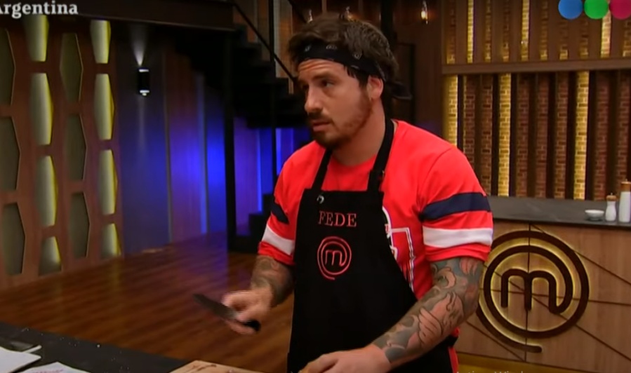 El tremendo accidente de Fede Bal en MasterChef: ”Me abrí la mano”