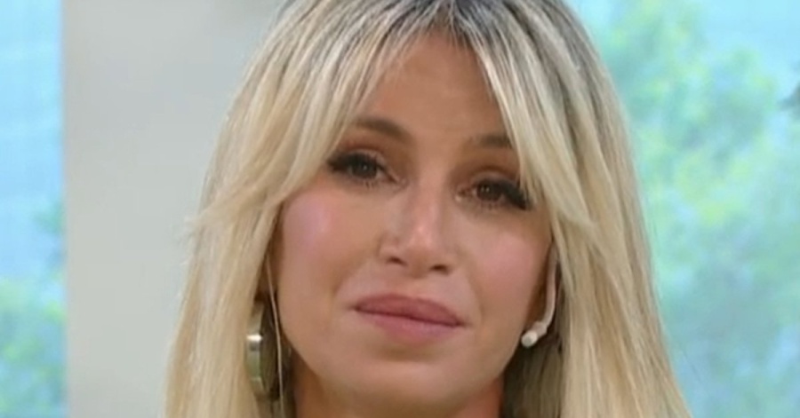 Flor Peña lloró en vivo por las críticas tras la tapa que protagonizó sobre violencia de género