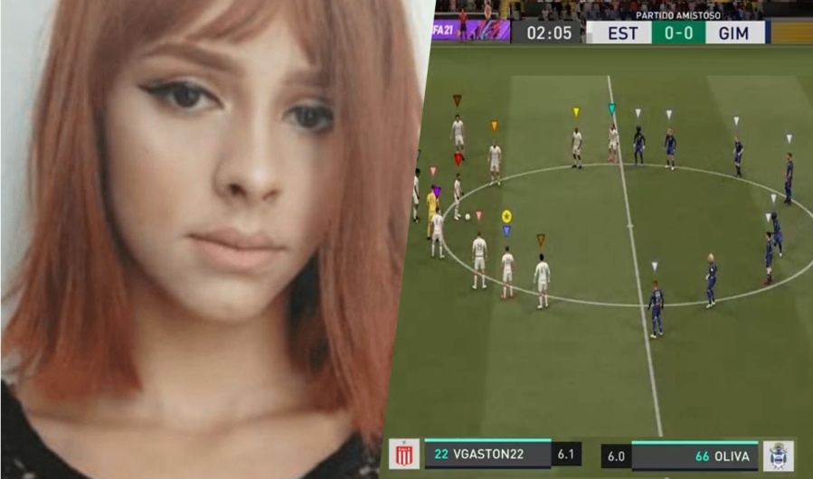 Novata gammer profesional, víctima de un compañero femicida: homenaje en el clásico virtual entre Gimnasia y Estudiantes