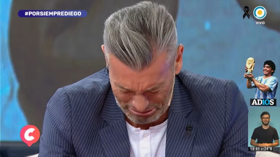 Sergio Goycochea se quebró en llanto al recordar a Maradona