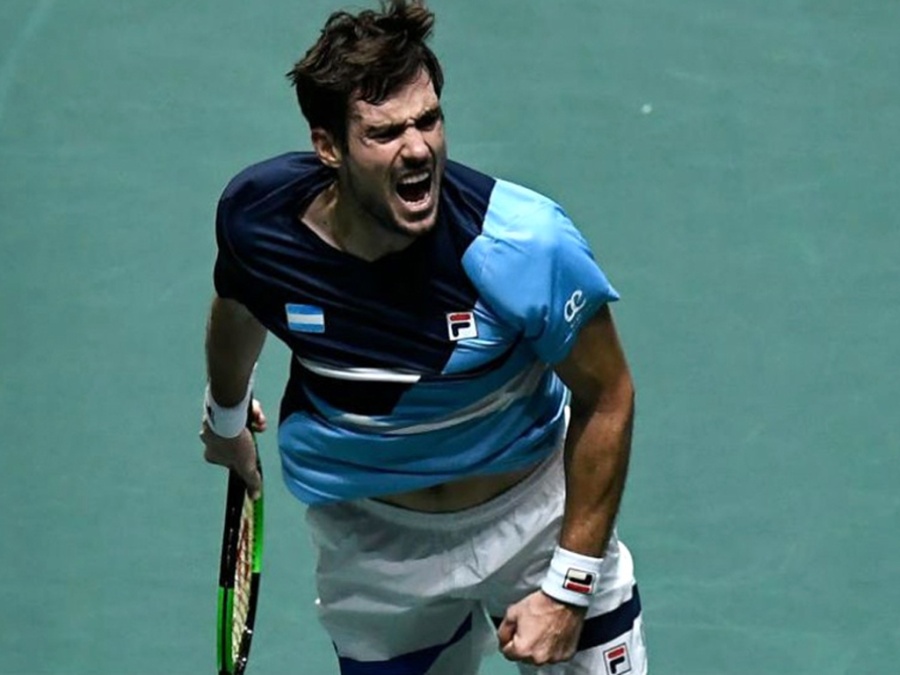 Argentina venció a Japón en su despedida de la ATP cup