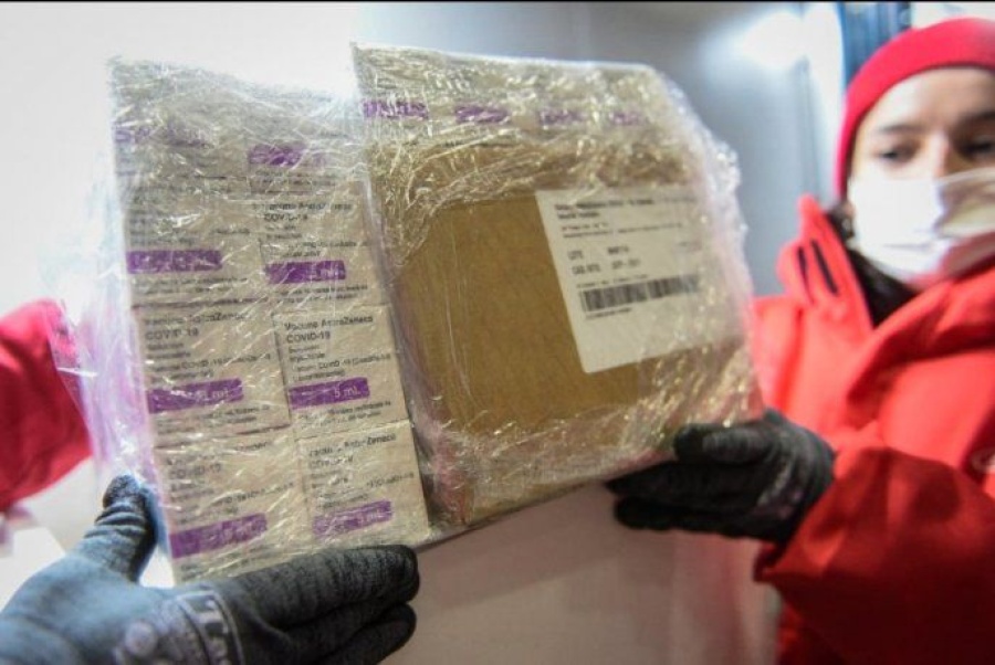 Avanza la campaña de vacunación: este martes se distribuyen 811.100 dosis de Astrazeneca