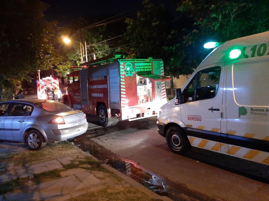 Encontraron calcinado a un anciano de 73 años tras un incendio en Berisso