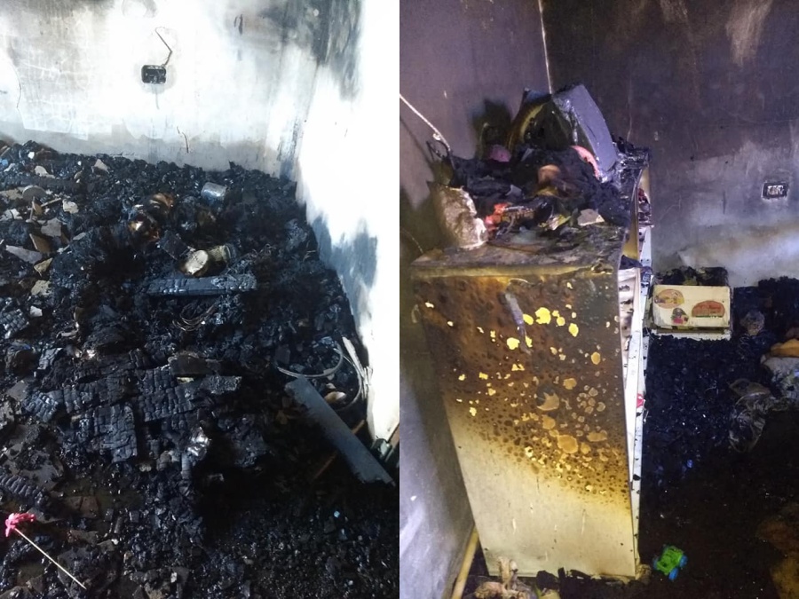 Se incendió la casa de Johana Ramallo, la joven platense descuartizada en 2017 y necesitan ayuda urgentemente