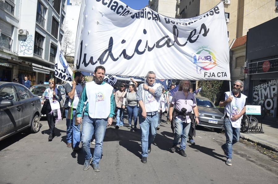 Arrancó la retención de tareas de 72 horas de los judiciales bonaerenses: quieren trabajar de forma virtual