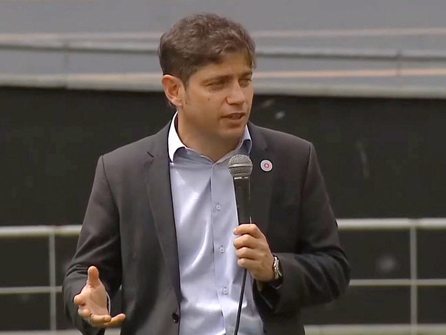 Desde el Estadio Único, Kicillof lanzó un fondo económico para el regreso de todas las actividades deportivas