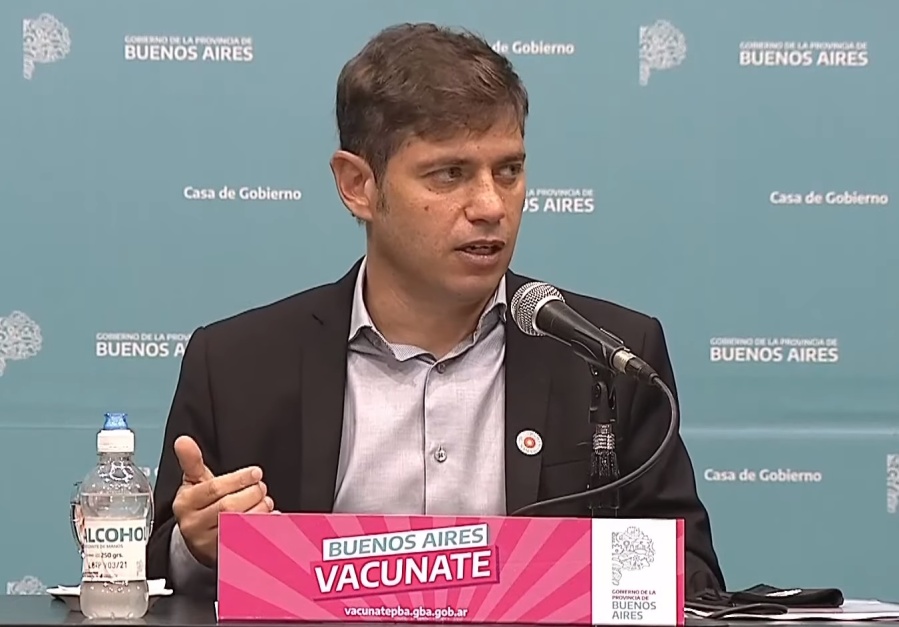 Kicillof afirmó que la Provincia recibirá 230.000 vacunas de AstraZeneca y se aplicarán desde la próxima semana