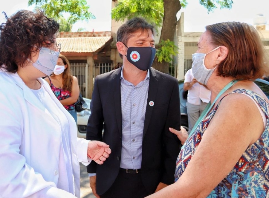 Kicillof agradeció el esfuerzo y compromiso de la comunidad docente y las familias: ”Es necesario extremar los cuidados”