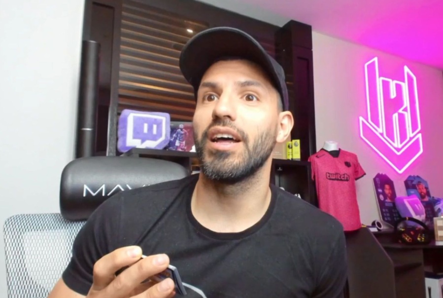 El Kun Agüero deja Twitch para enfocarse en la Copa América