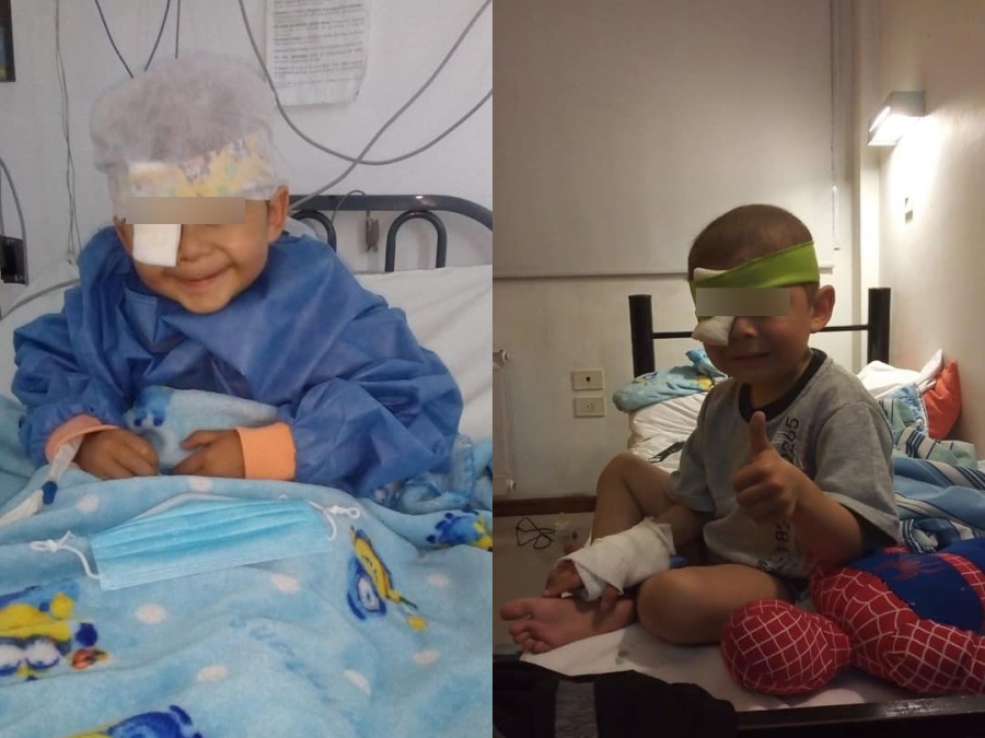 Organizó una rifa solidaria en La Plata para comprarle un medicamento costoso a su hijo de 3 años con leucemia