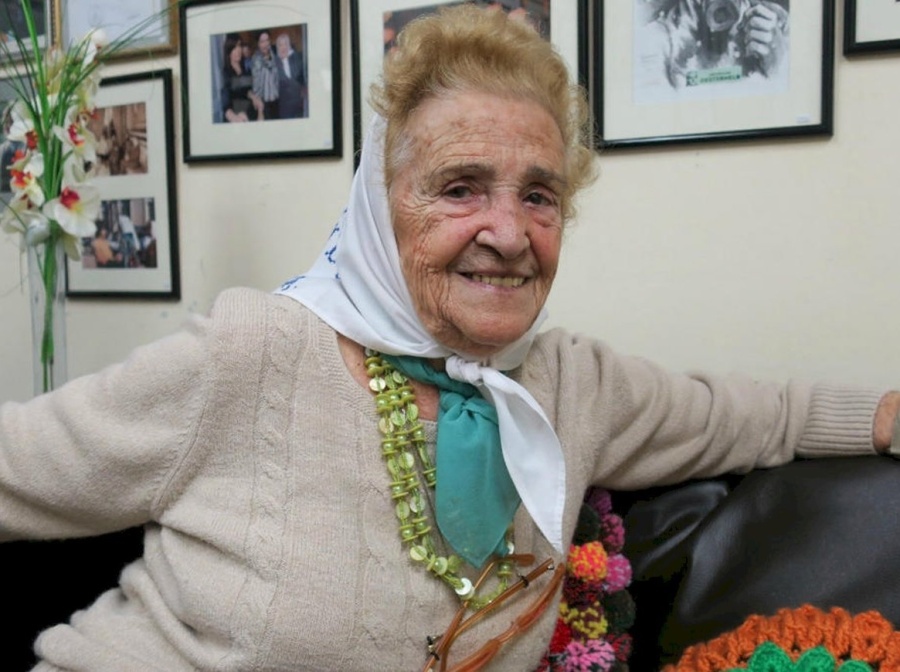 Murió Mercedes Colás de Meroño, Vicepresidenta de Madres de Plaza de Mayo