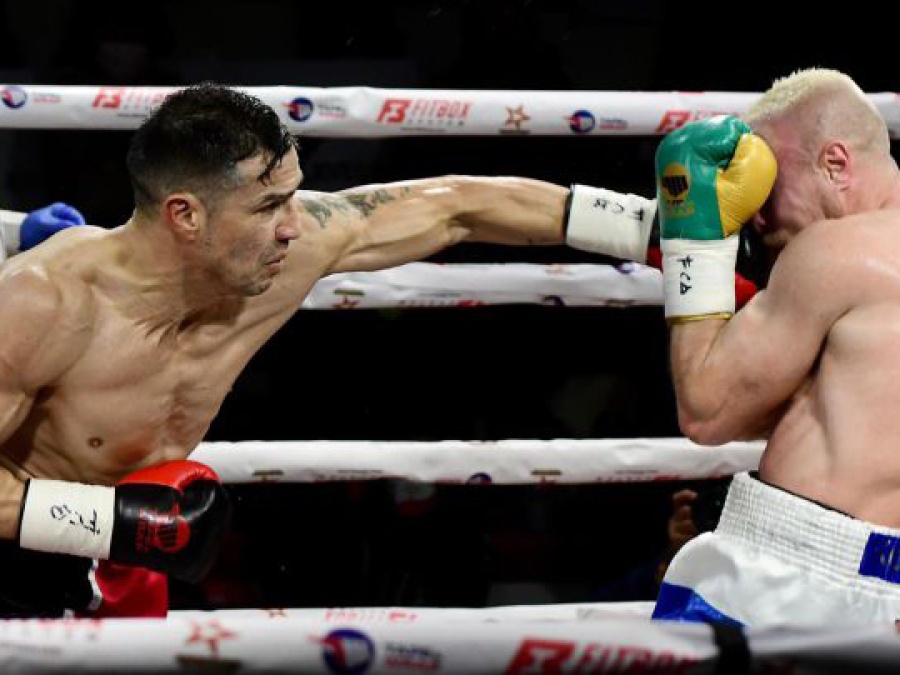 En la segunda pelea desde su retorno, ”Maravilla” Martínez ganó por nocaut técnico