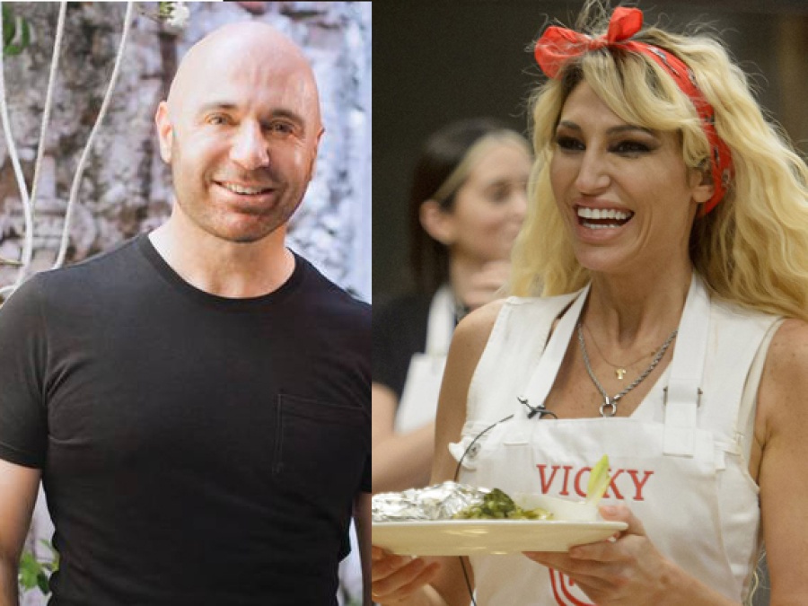 El gracioso desliz de Germán Martitegui con Vicky Xipolitakis en MasterChef Celebrity