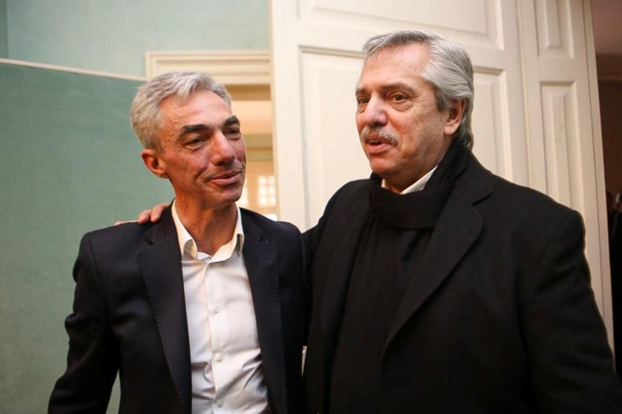 El adiós de los políticos argentinos al ministro de Transporte, Mario Meoni