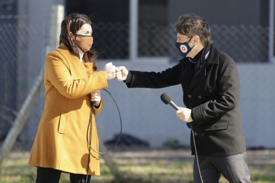 Kicillof encabezó la habilitación del Parque Industrial Moreno I