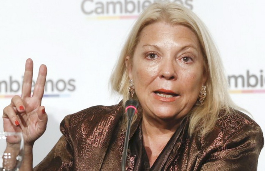 Piden la indagatoria a Carrió por la causa de espionaje ilegal durante la gestión de Macri