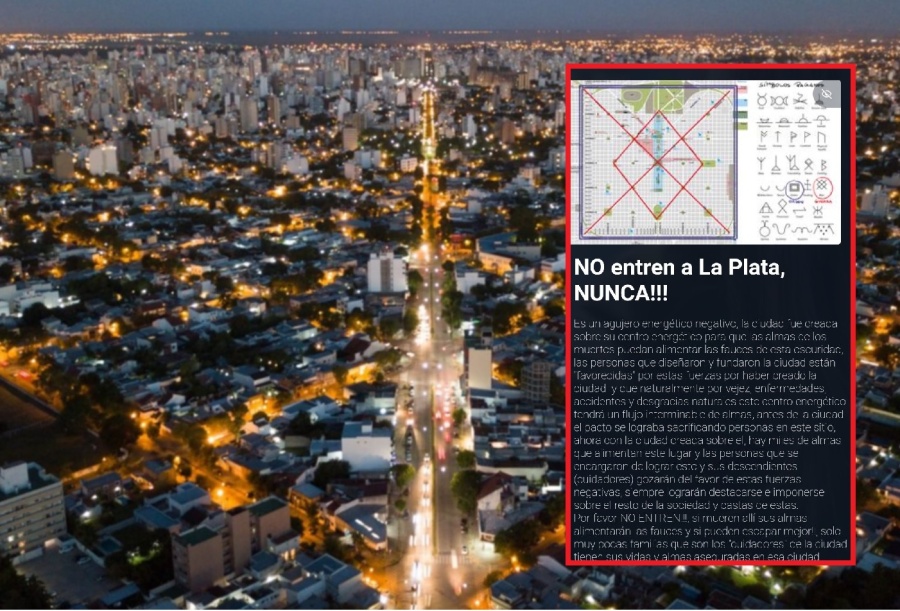 ”No entren a La Plata, nunca!!!”: el tweet viral donde aseguran que la ciudad está maldita y destinada a las desgracias