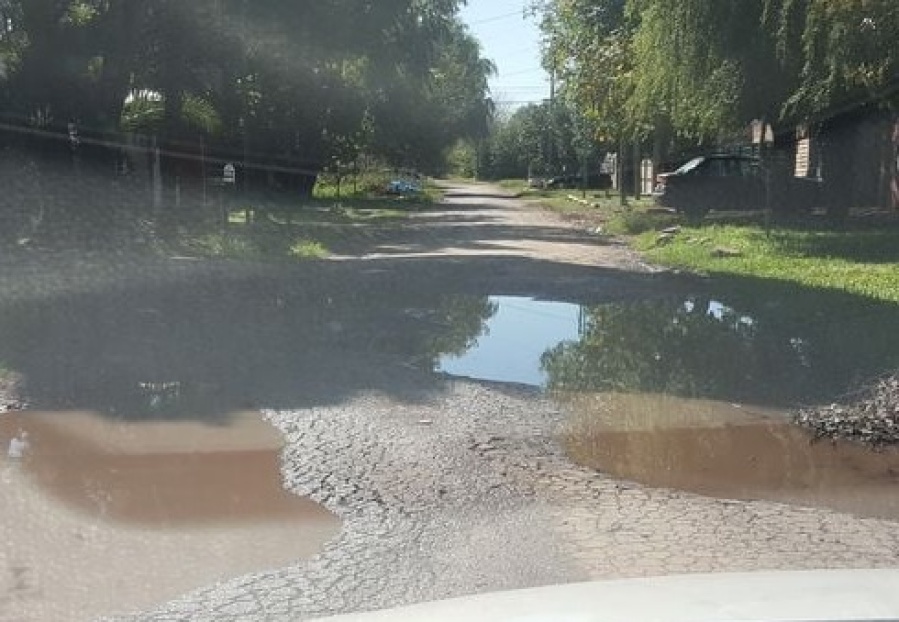En 41 y 197 nunca llegó el mejorado de la calle de tierra a pesar de la promesa del delegado municipal