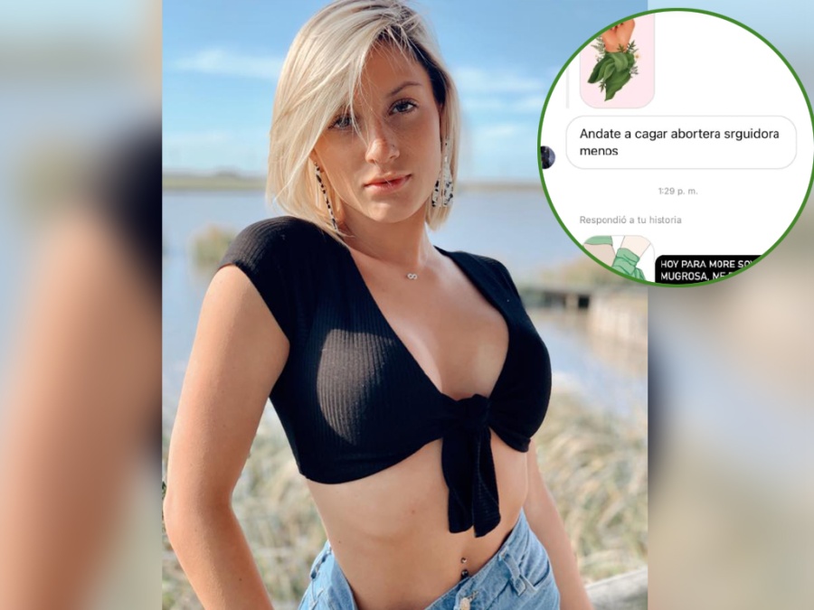 La saludó por su cumpleaños y al día siguiente la insultó por celebrar la ley del aborto legal: “Andá a cag… abortera”