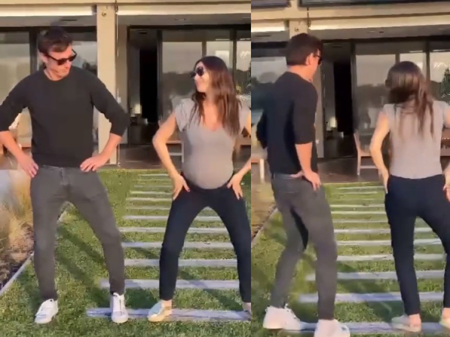 Roberto García Moritán compartió los ”fails” de su baile con Pampita