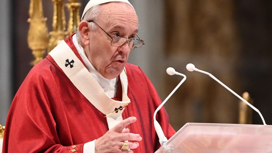 El papa Francisco defendió ”el derecho a manifestarse pacíficamente” en Colombia