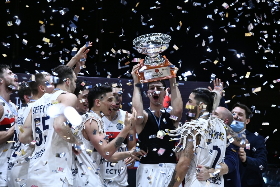 San Lorenzo hizo historia y se convirtió en el primer pentacampeón de la Liga Nacional de Básquet