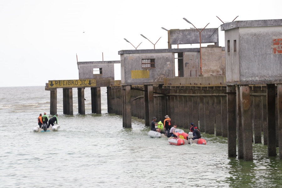 96 horas sin ningún indicio del pescador desaparecido en Punta Lara: piden que Prefectura intensifique el operativo