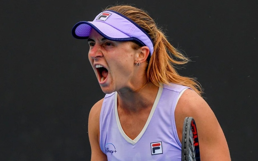 Nadia Podoroska logró su segunda victoria consecutiva ante una top 10 y se ilusiona en Melbourne