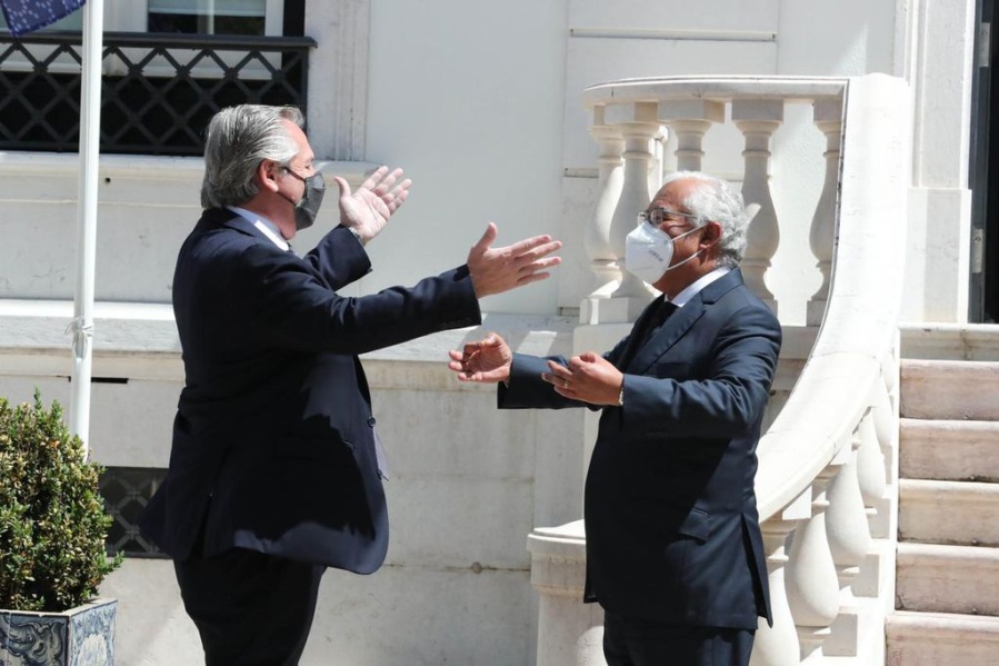 El Primer Ministro de Portugal apoyó a la Argentina y dijo que intentará ”sensibilizar” al FMI