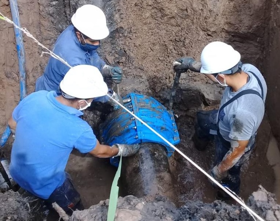 Por tareas de mantenimiento de ABSA, un importante sector de Tolosa podría tener baja presión de agua