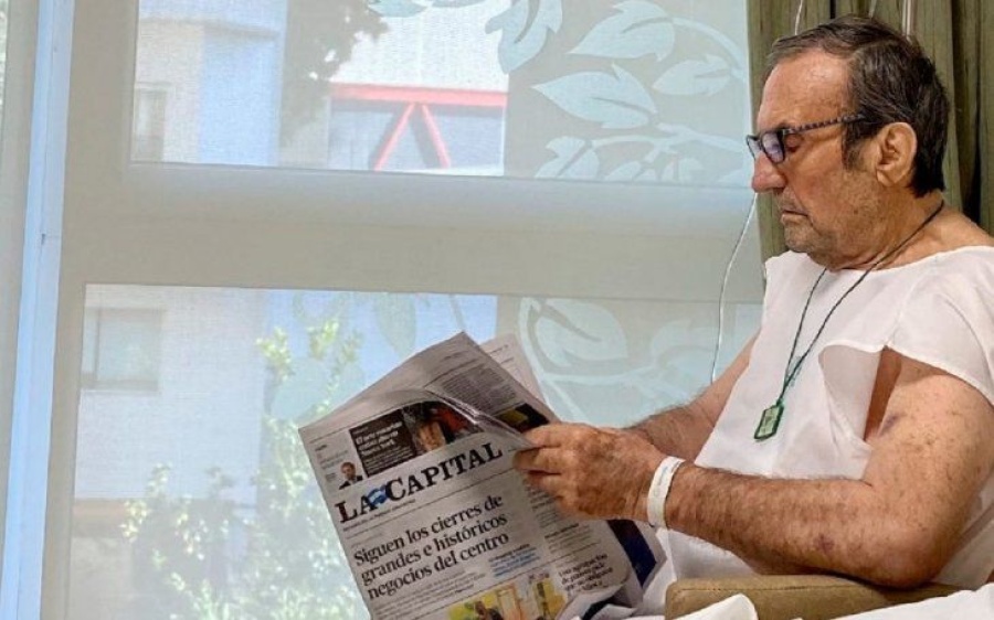 Se agravó la salud de Reutemann y lo trasladaron a terapia intensiva