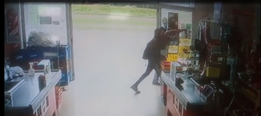 Violento robo en un supermercado de La Plata