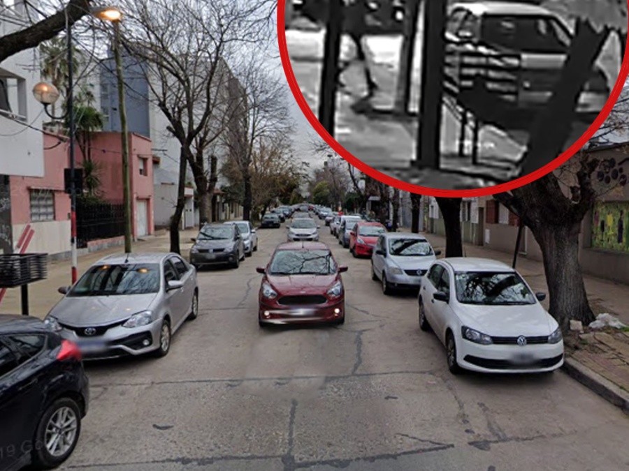 Video: le dispararon cuando intentaban robarle el auto en La Plata y está vivo de milagro