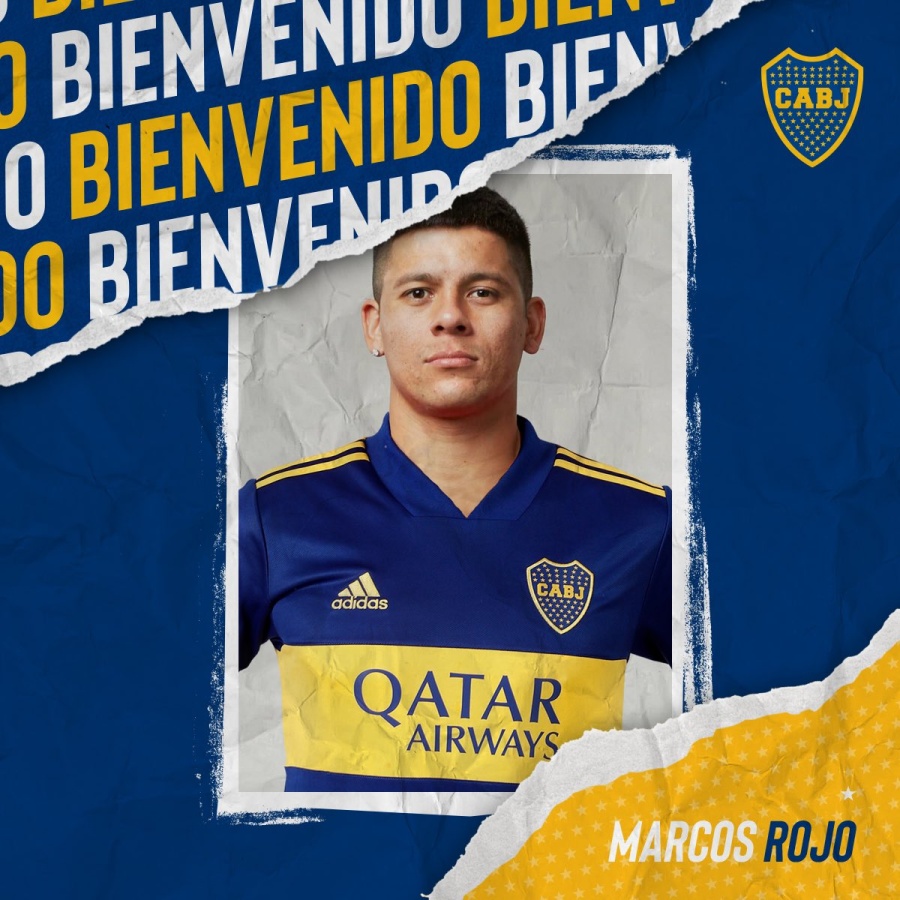 Boca presentó oficialmente a Marcos Rojo