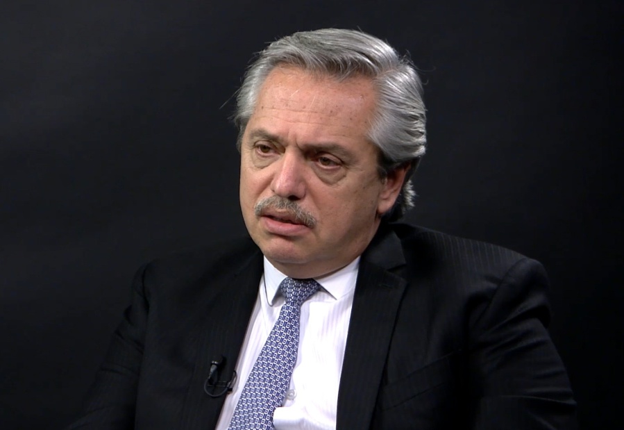 Alberto Fernández: ”No quiero vivir en una sociedad que tolera la violencia de género”