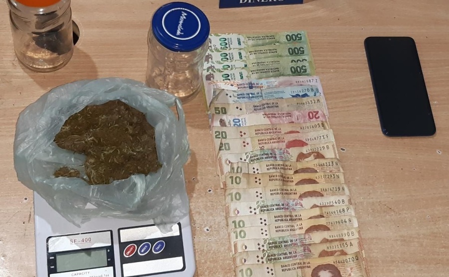 Detienen a dealer narco en Parque San Martín