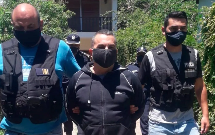 Fabián Tablado fue detenido por violar la perimetral que tenía sobre el padre de Carolina Aló