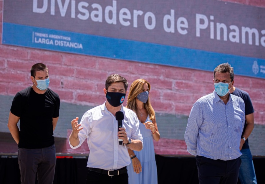 Kicillof, en el retorno del tren de Pinamar: ”Esto demuestra el compromiso por seguir conectando a la Provincia y al país”