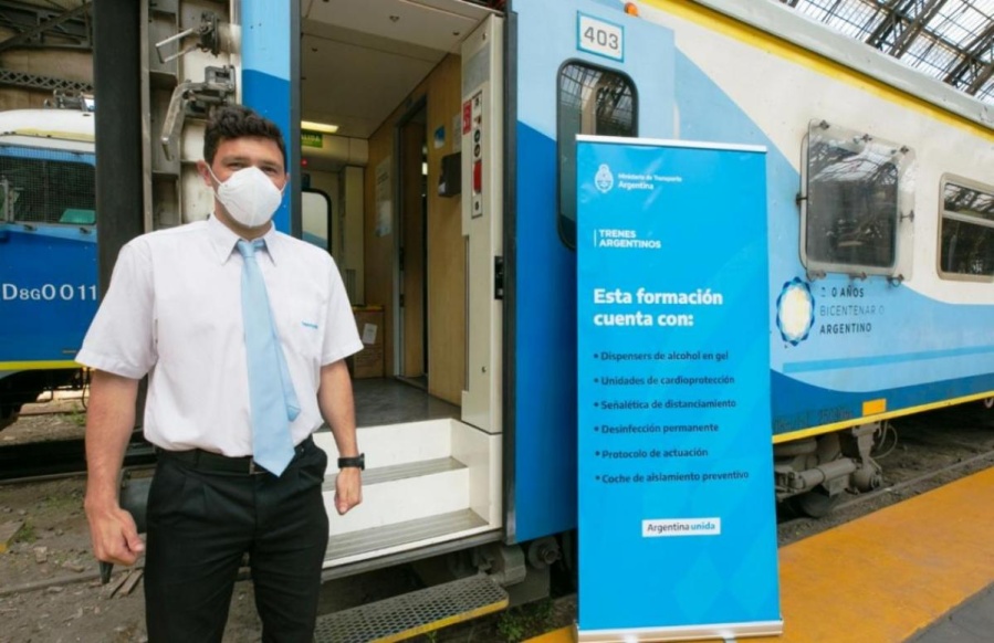 Volvieron los trenes de larga y media distancia en la provincia de Buenos Aires