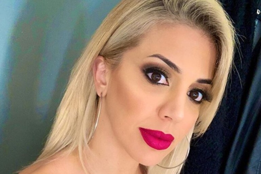 Virginia Gallardo hizo dormir a su beba de una forma muy particular