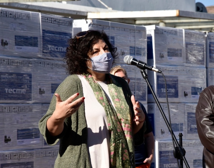 Vizzotti anunció que el 19 de mayo se liberarán 861.600 vacunas de Astrazeneca