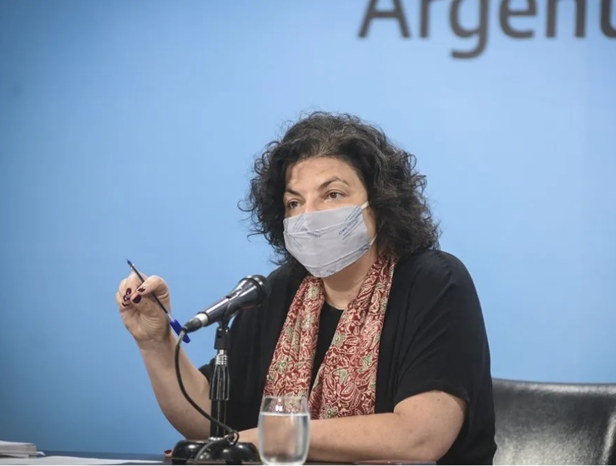 Vizzotti: ”La estrategia no es que desaparezca el virus, sino disminuir la velocidad de ingreso a las terapias intensivas”