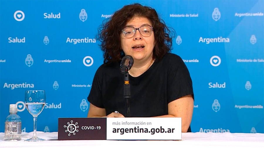 La ministra Carla Vizzotti dio positivo de Coronavirus