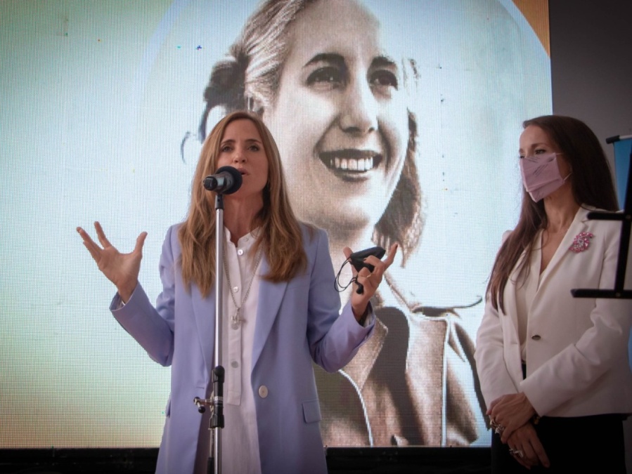 Tolosa Paz reivindicó ”más que nunca el legado de Evita”: ”Es el camino para la reconstrucción nacional”